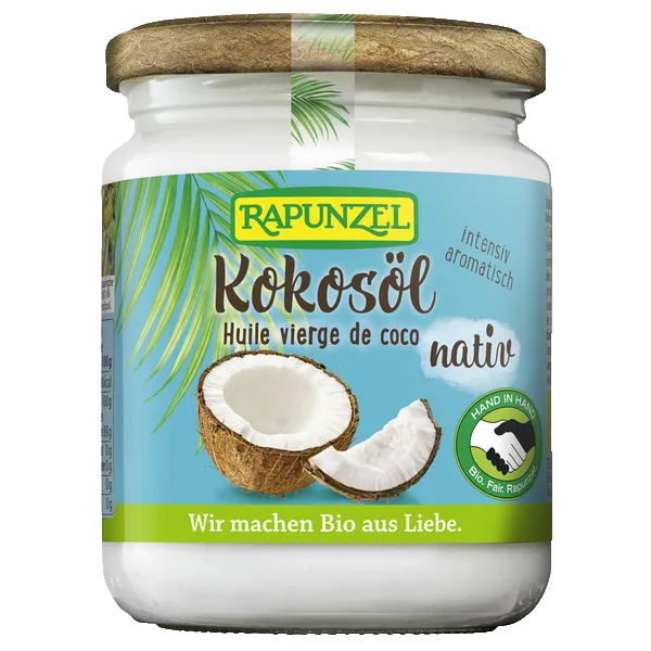Olio di cocco vergine Bio 200 ml