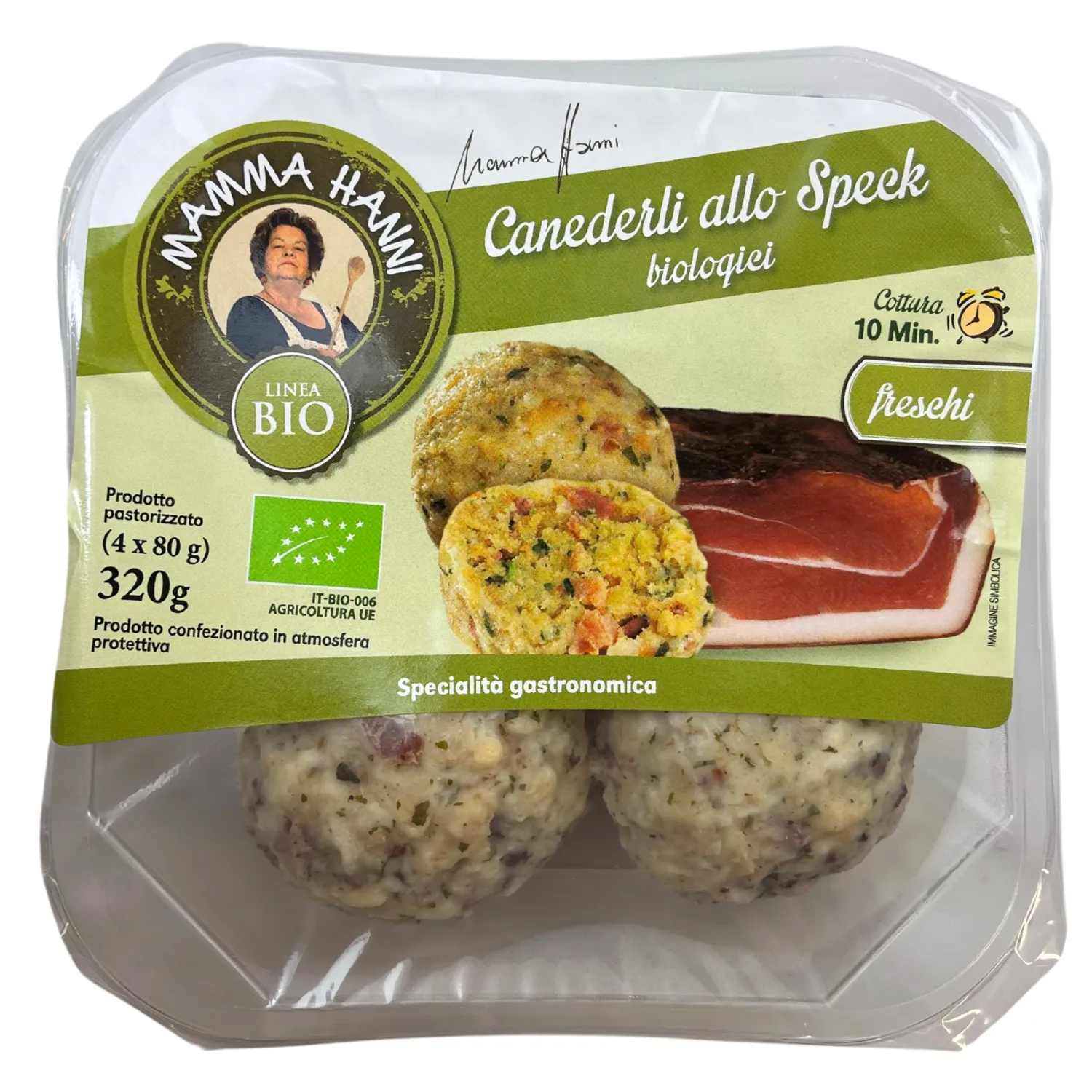 Speckknödel Bio 4 Stück