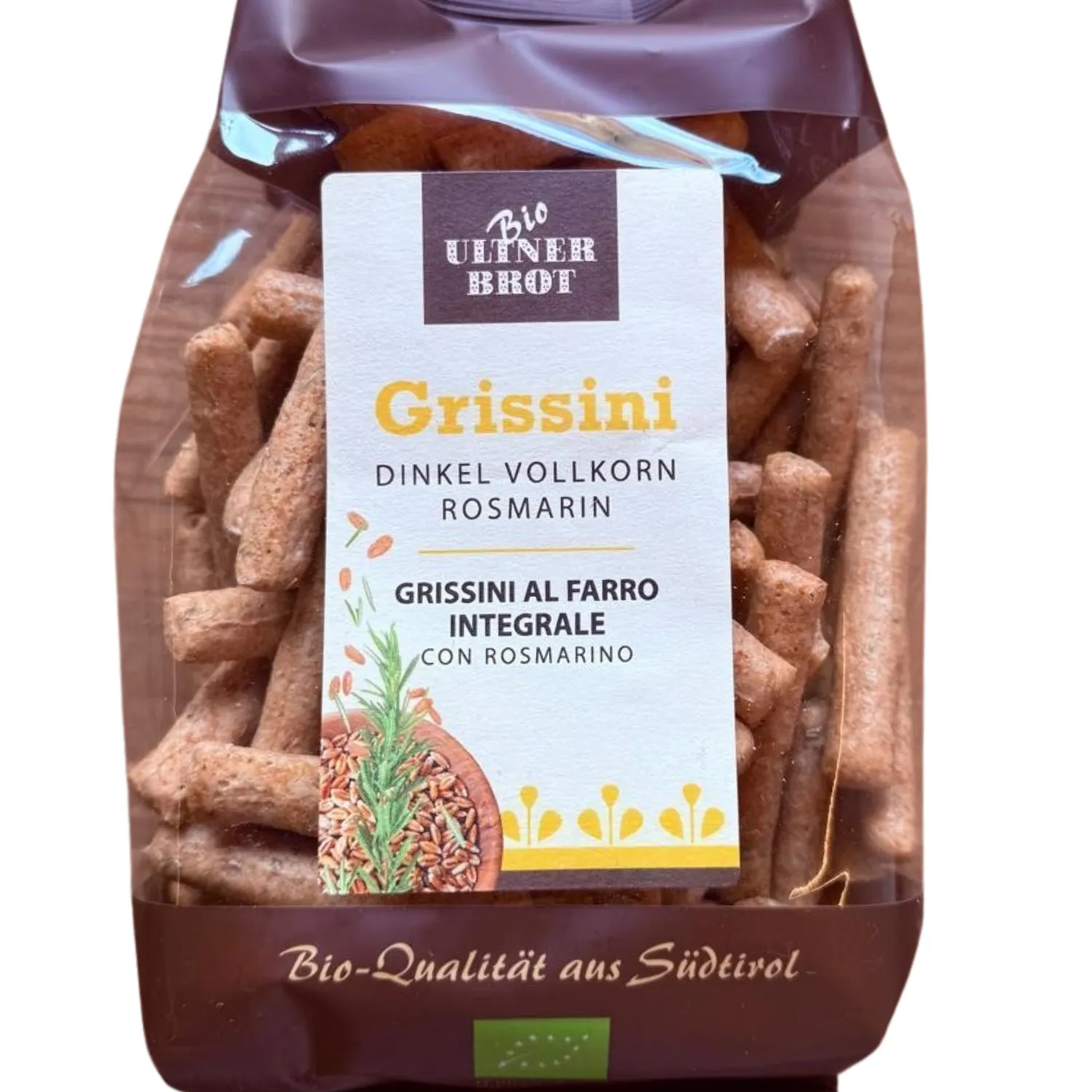 Minigrissini al farro integrale e rosmarino Bio 150 g